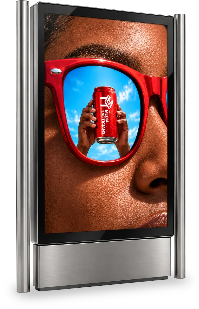 Outdoor billboard media campaign
